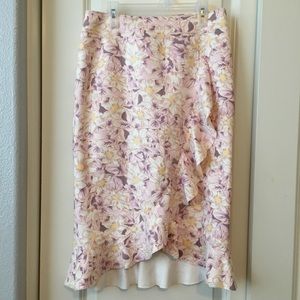 ANTHROPOLOGIE MIDI SKIRT SIZE US 6